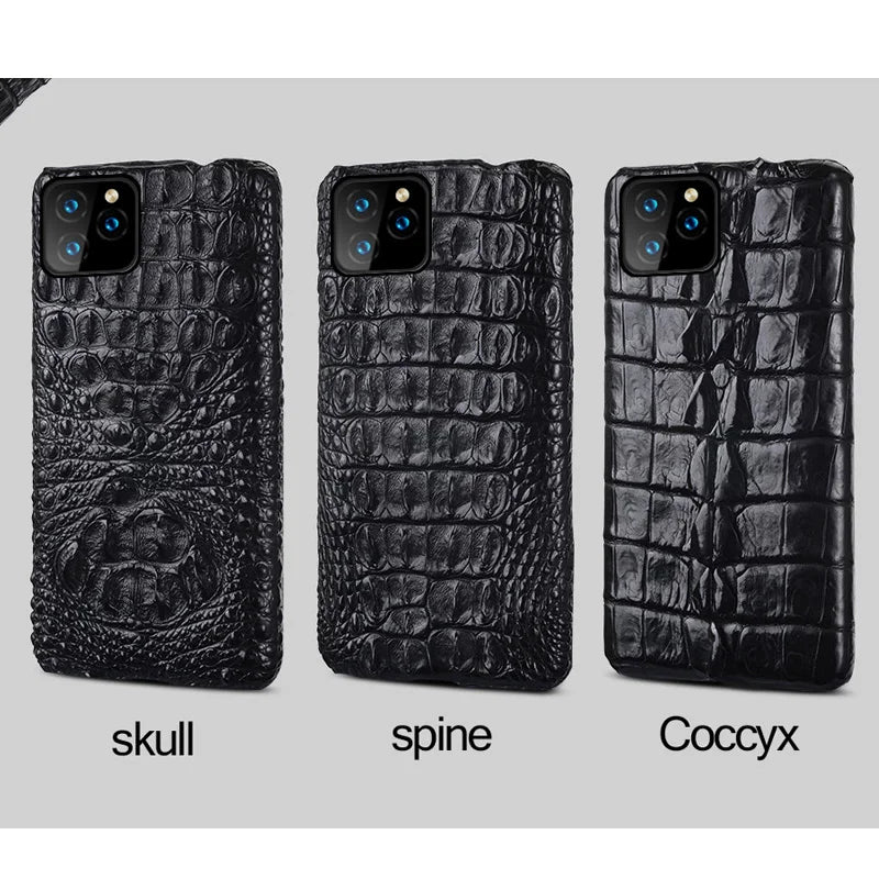 Funda Piel de Cocodrilo iPhone