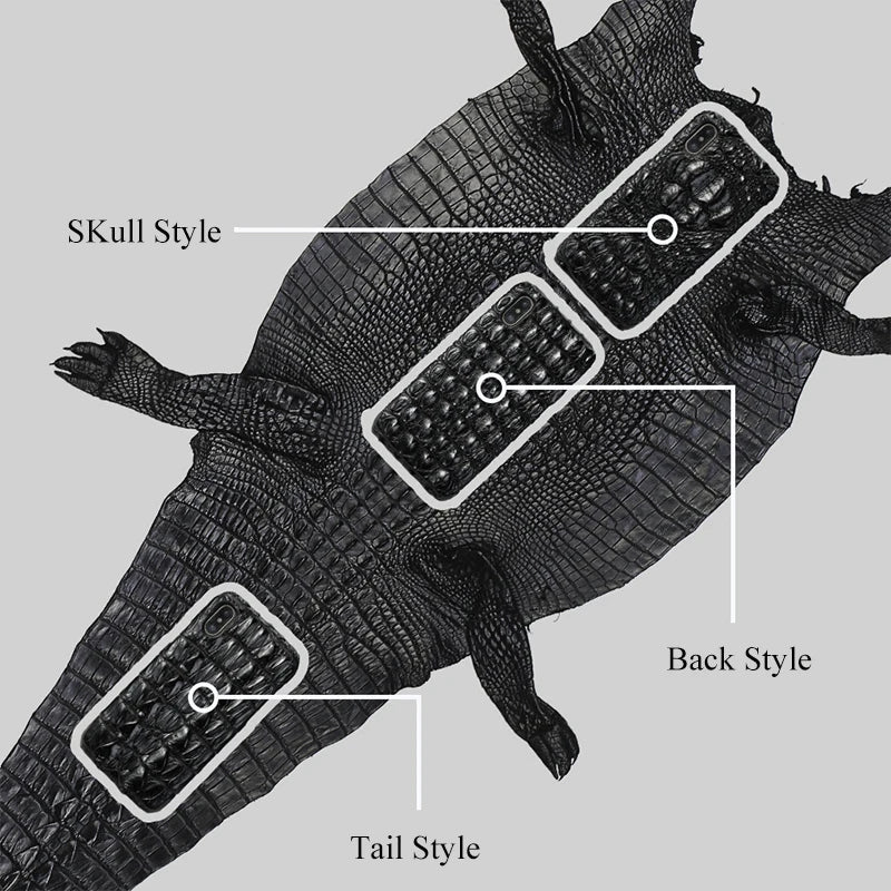 Funda Piel de Cocodrilo iPhone