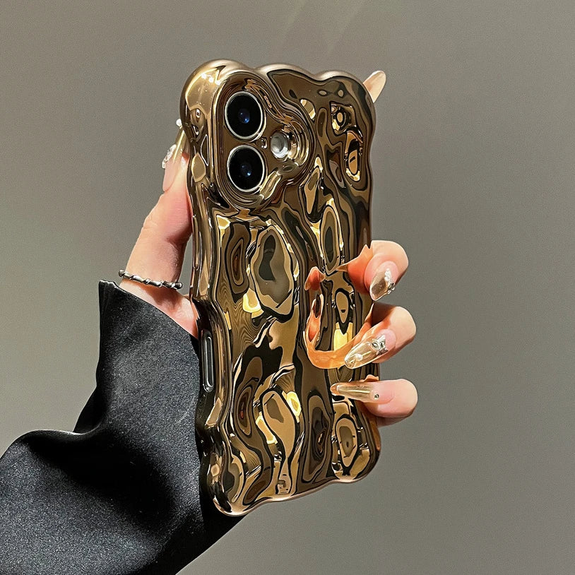 Funda Ondas Metálicas iPhone