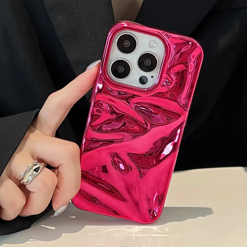 Funda Ondas Metálicas iPhone