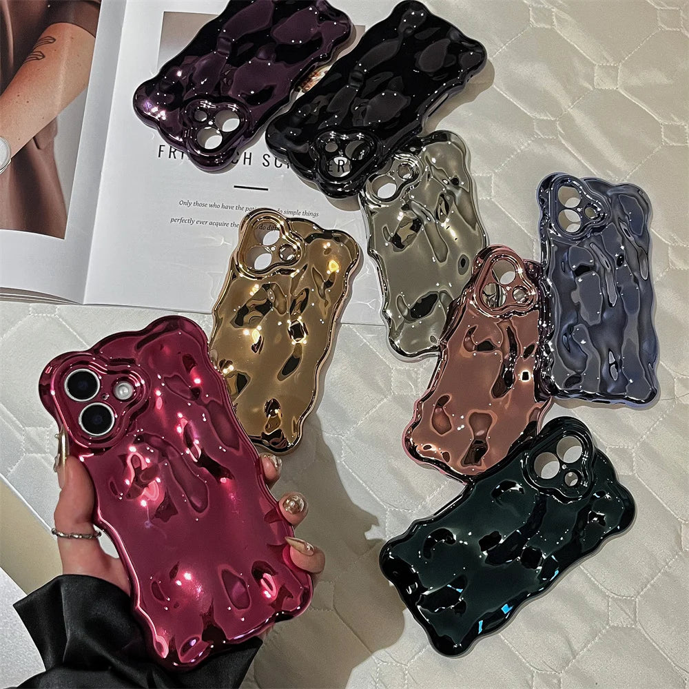 Funda Ondas Metálicas iPhone