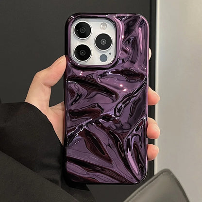 Funda Ondas Metálicas iPhone