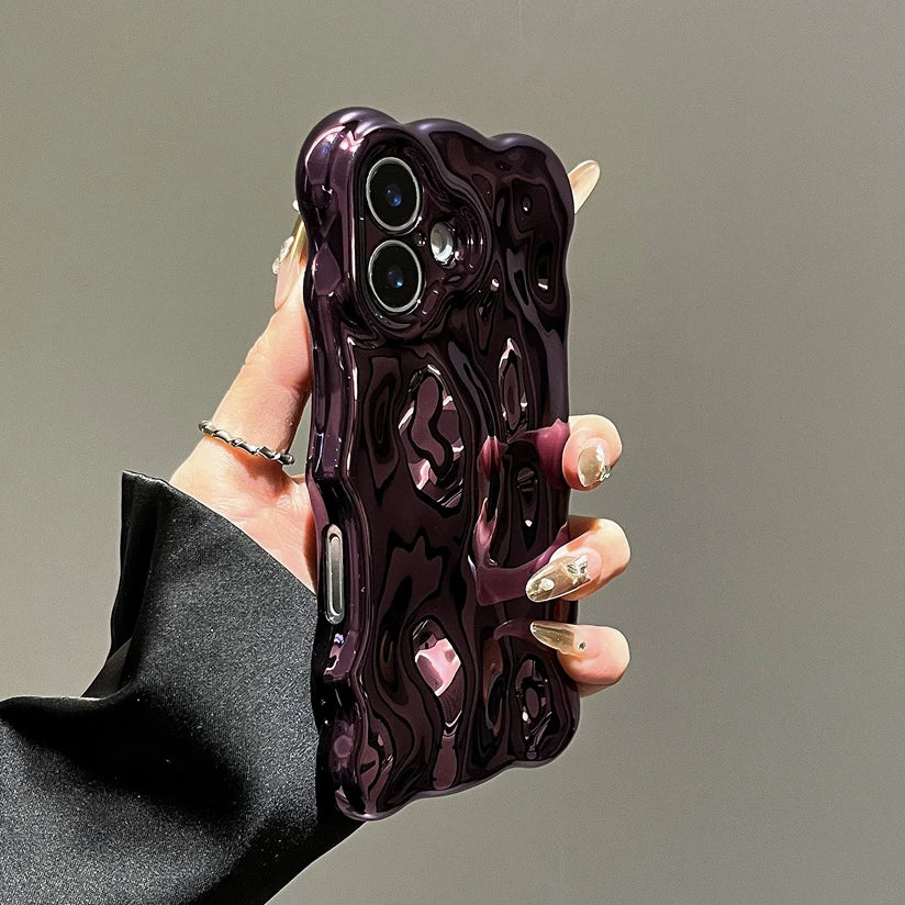 Funda Ondas Metálicas iPhone