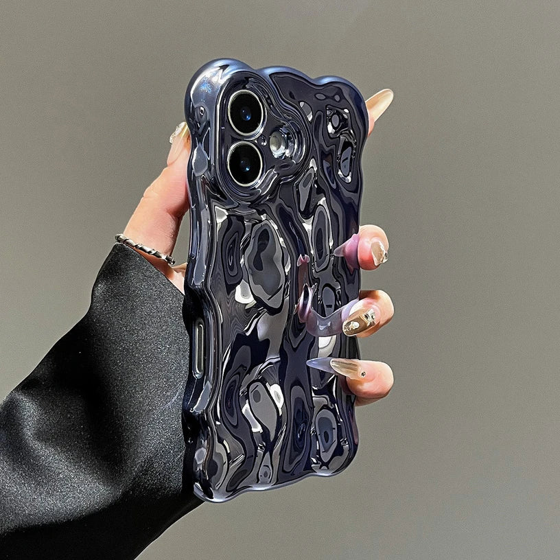 Funda Ondas Metálicas iPhone