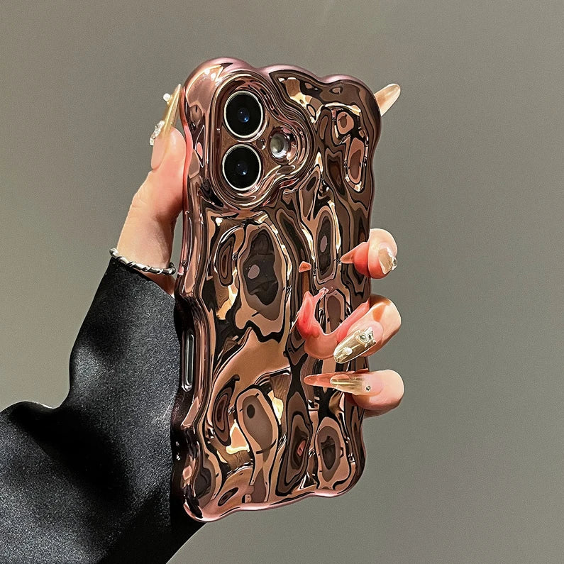 Funda Ondas Metálicas iPhone