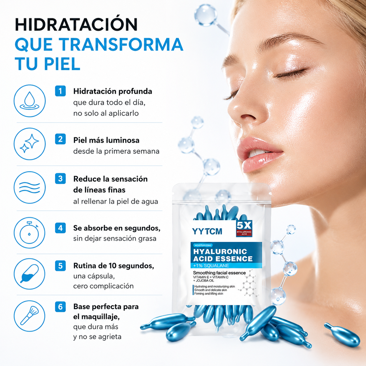Tratamiento Antiedad RYMN 5X — Ácido Hialurónico