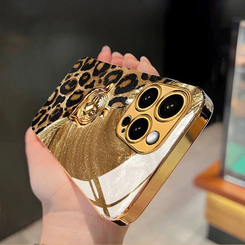 Funda León Dorado iPhone - RYMN SHOP