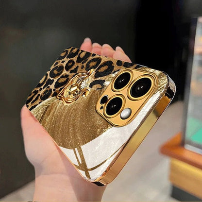 Funda León Dorado iPhone - RYMN SHOP
