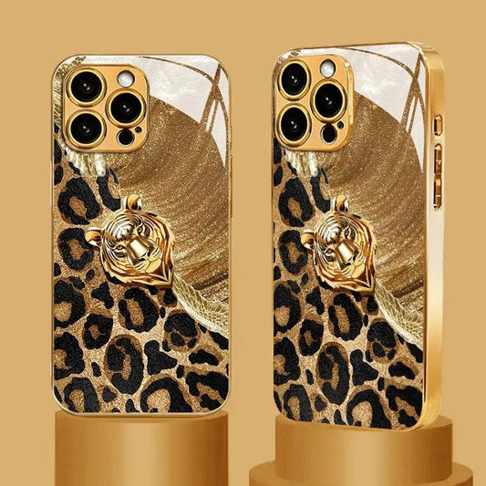 Funda León Dorado iPhone - RYMN SHOP