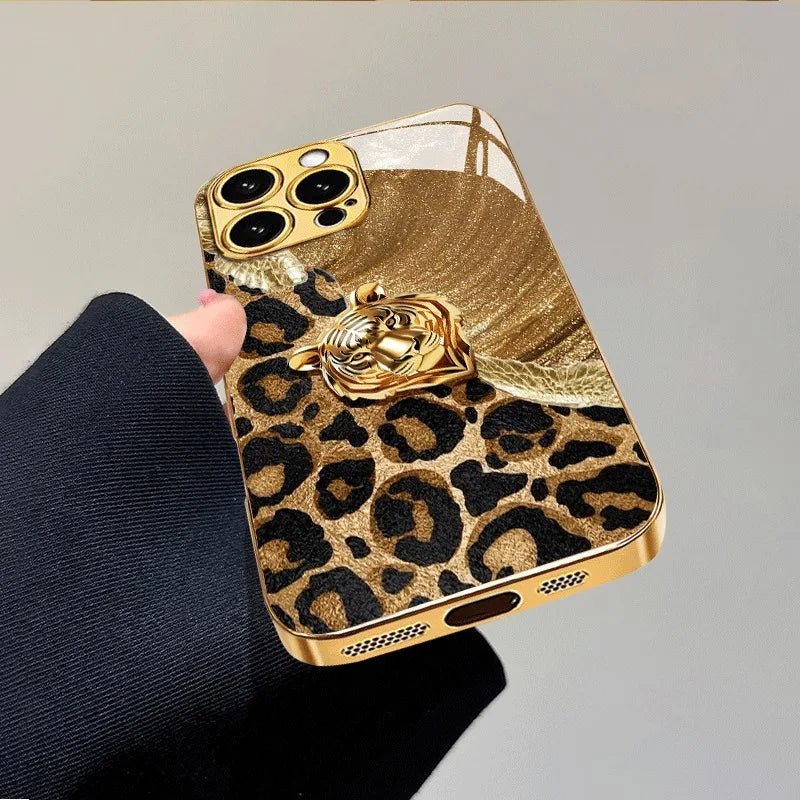 Funda León Dorado iPhone - RYMN SHOP