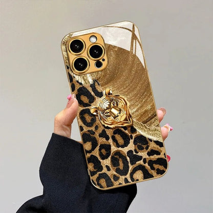 Funda León Dorado iPhone - RYMN SHOP