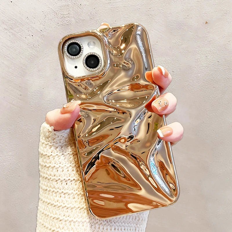 Funda Oro Fluido iPhone - RYMN SHOP