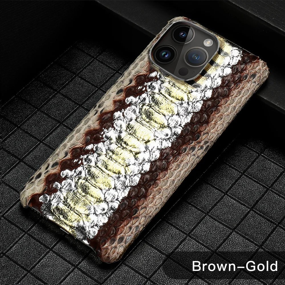 Funda Piel Pitón iPhone - RYMN SHOP