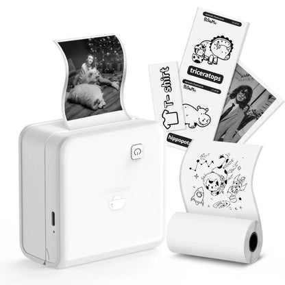 MiniPrint Pro™ | Mini Impresora Térmica Bluetooth 300 DPI - RYMN SHOP