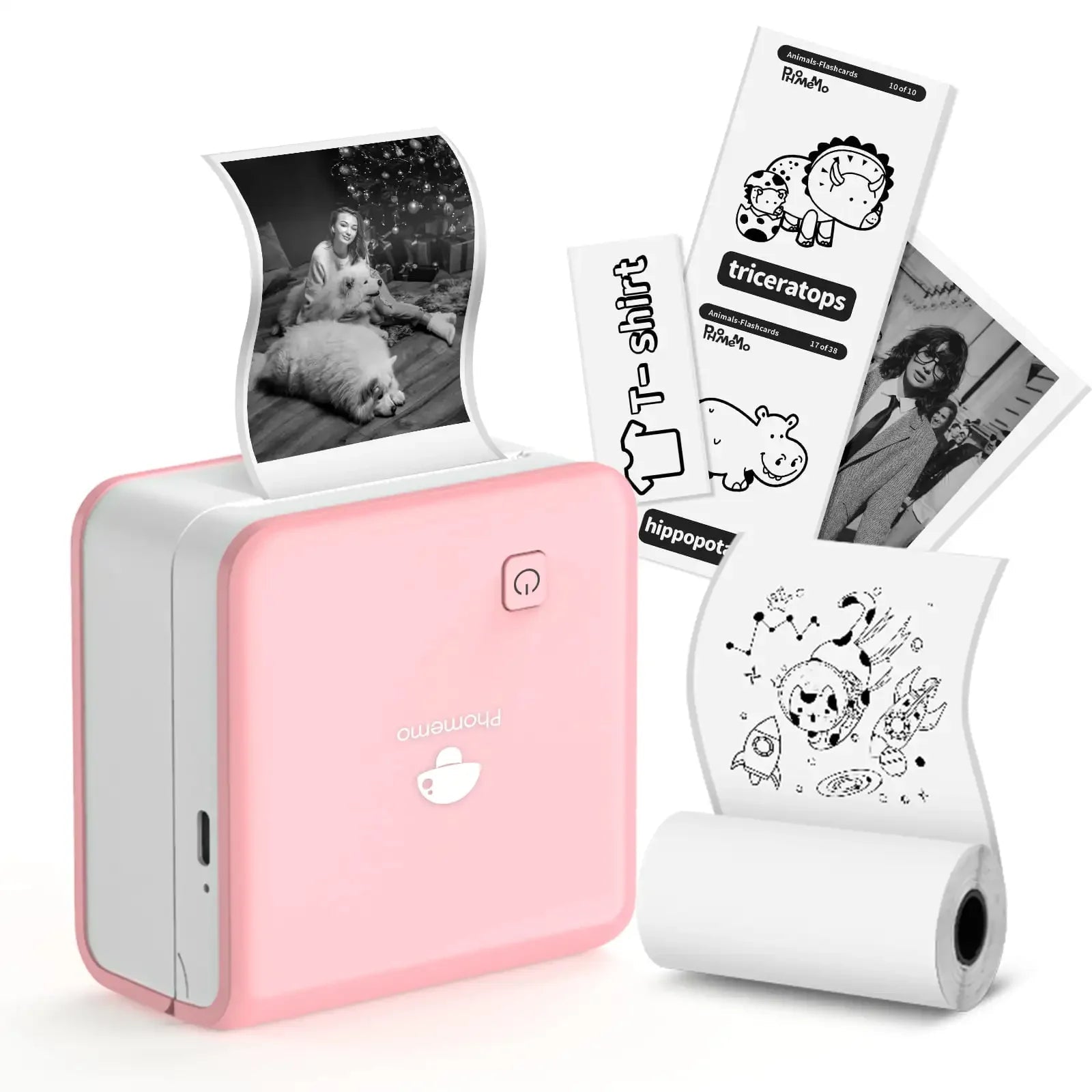 MiniPrint Pro™ | Mini Impresora Térmica Bluetooth 300 DPI - RYMN SHOP