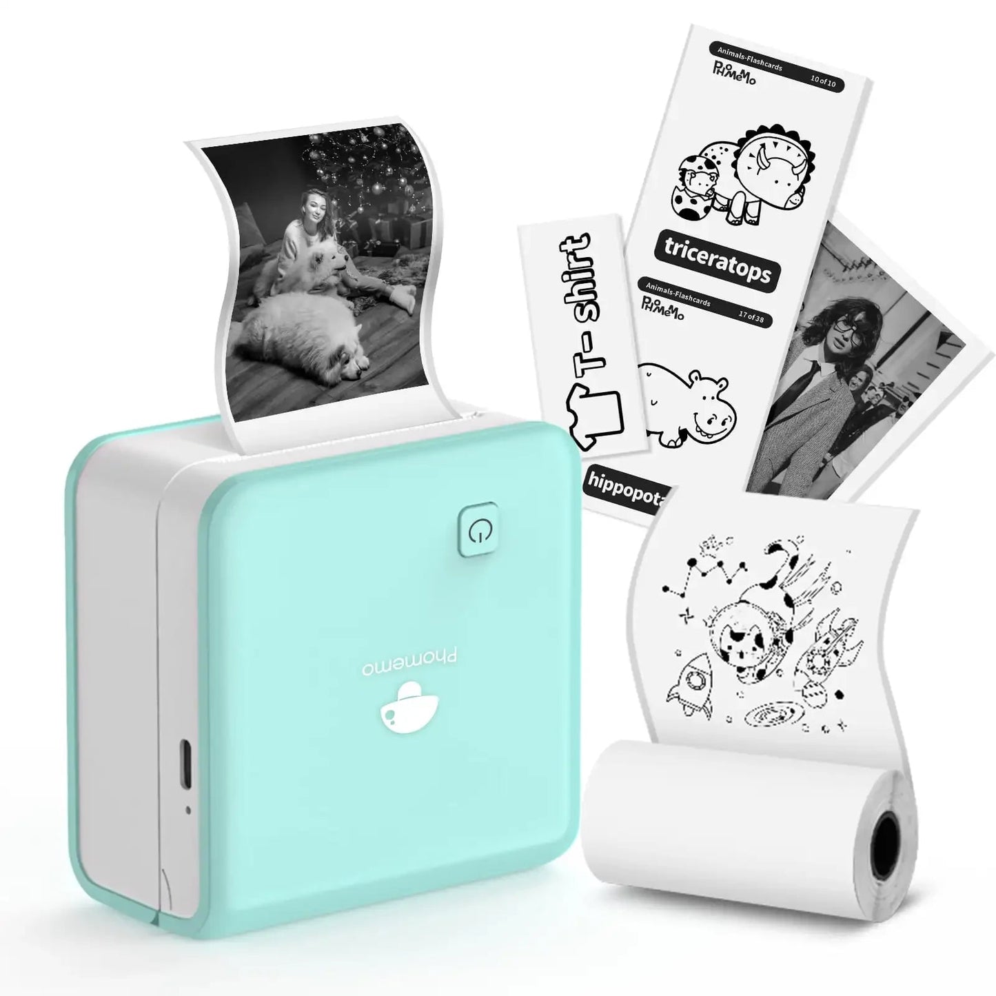 MiniPrint Pro™ | Mini Impresora Térmica Bluetooth 300 DPI - RYMN SHOP